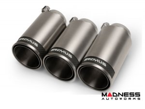 Honda Civic Performance Exhaust - Remus - Triple Tip - Chrome w/Carbon Ring - 2.0T - 2018 Honda Civic Performance Exhaust - Remus - Triple Tip - Chrome w/Carbon Ring - 2.0T - 2018